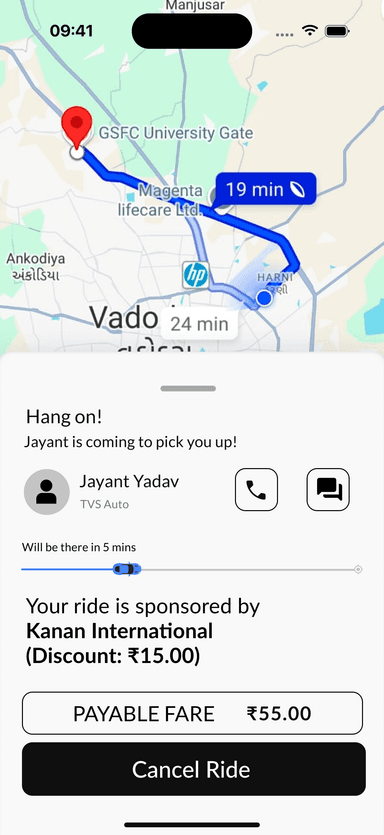 Hush App Login Screen